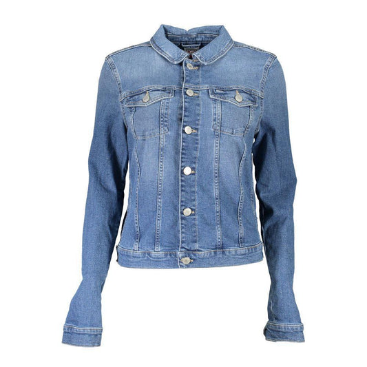 Tommy Hilfiger Blue Cotton Jackets & Coat TO-36907-S