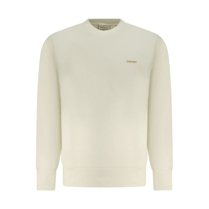 Calvin Klein Beige Cotton Men Sweater