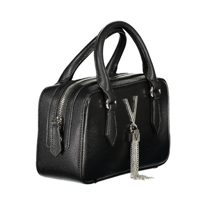 Mario Valentino Black Polyurethane Women's Handbag