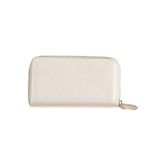 Mario Valentino Brown Polyethylene Women Wallet VA-35953