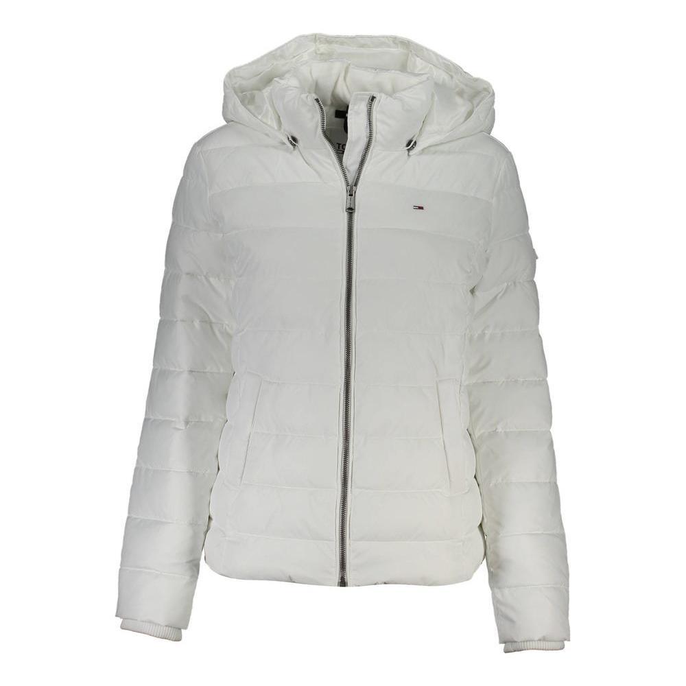 Tommy Hilfiger White Polyester Women Jacket TO-26158-XS