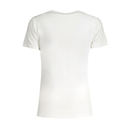 Pepe Jeans White Cotton Tops & T-Shirt PE-31354-XS