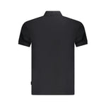 Napapijri Black Cotton Men Polo Shirt