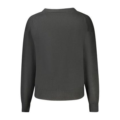 Guess Jeans Black Polyester Women's Cardigan