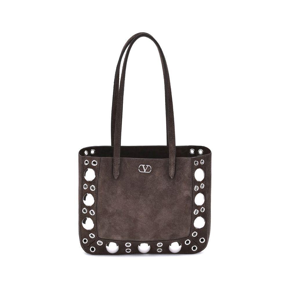 Front view with bag zipped and handles upright.