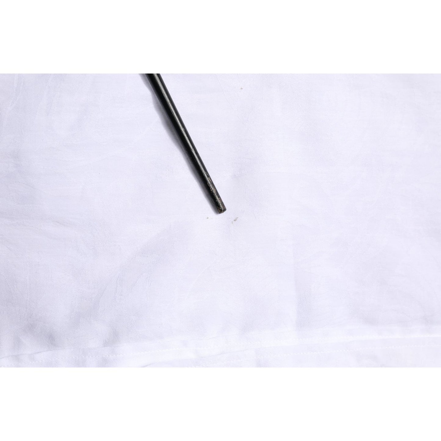 Dolce & Gabbana White Cotton Long Sleeves Collared Formal Shirt