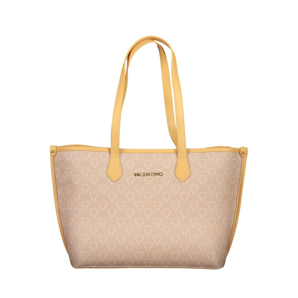 Mario Valentino Beige Polyethylene Handbag