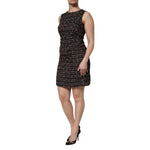 Dolce & Gabbana Multicolor Sleeveless Mini Tweed A-line Dress