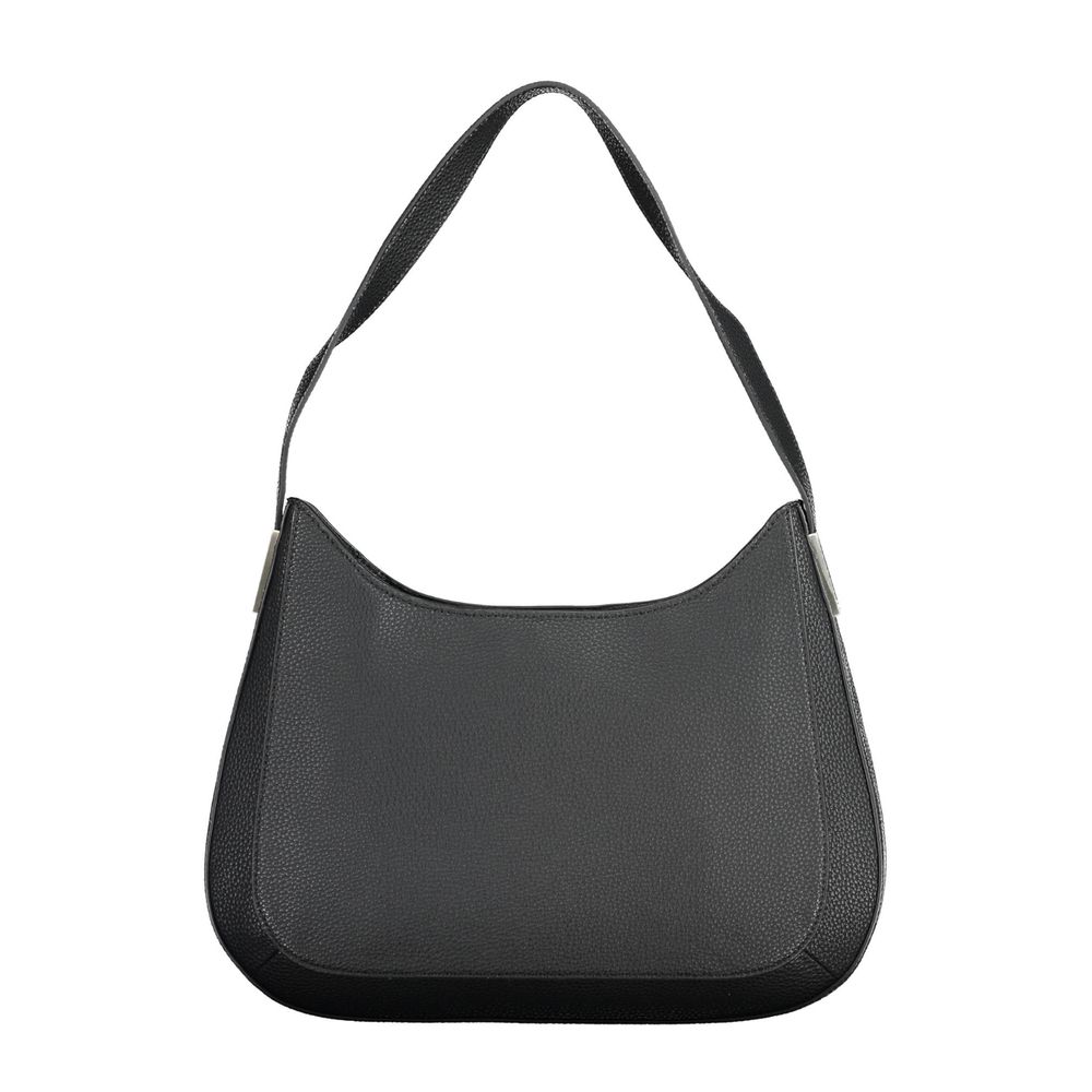 Front view with bag zipped and handles upright.