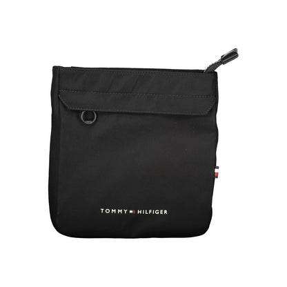 Tommy Hilfiger Black Polyester Men's Shoulder Bag 1728,67403481248,Bags,Black,Men,New with tags,Shoulder Bags - Bags,Tommy Hilfiger