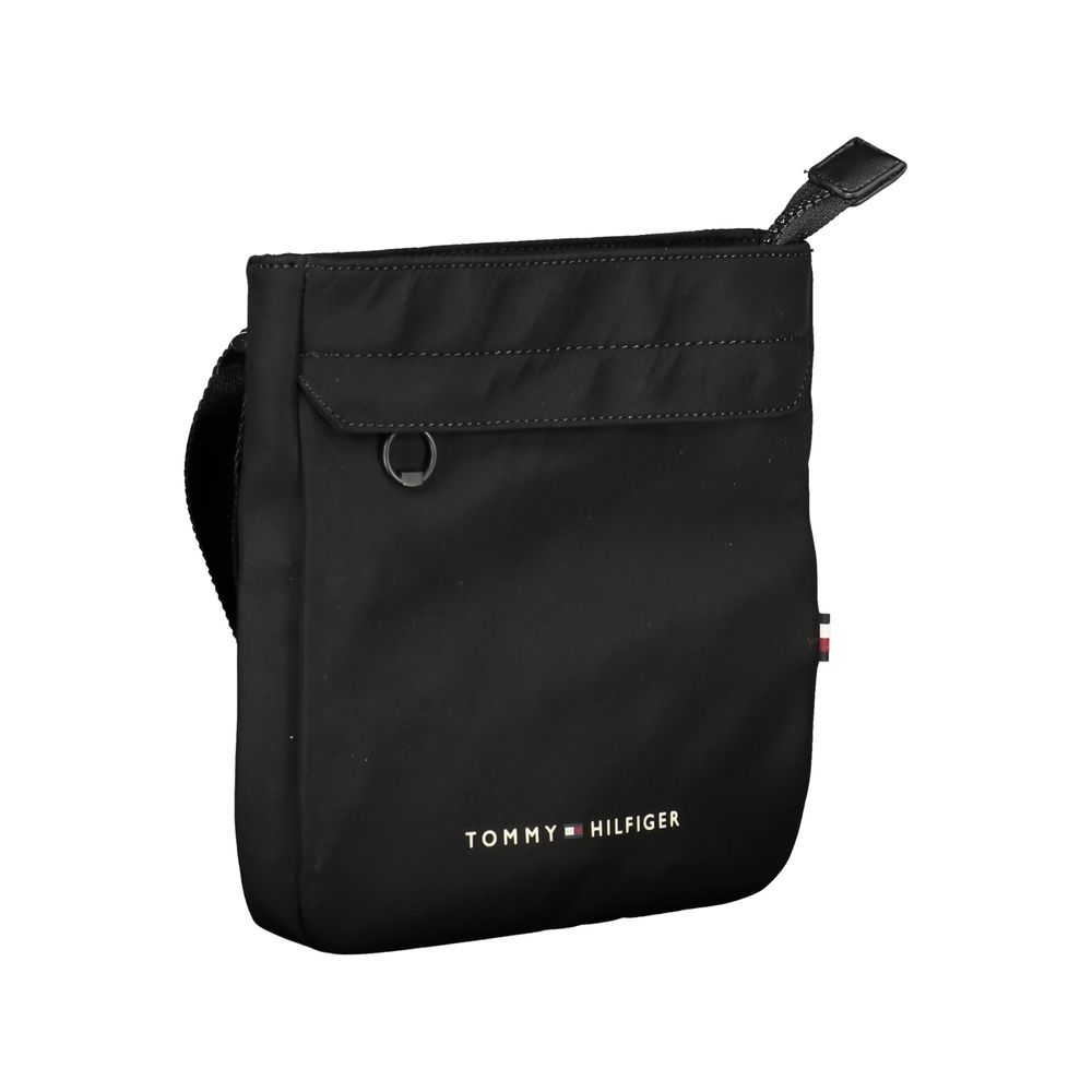 Tommy Hilfiger Black Polyester Men's Shoulder Bag 1728,67403481248,Bags,Black,Men,New with tags,Shoulder Bags - Bags,Tommy Hilfiger
