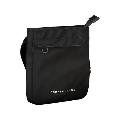 Tommy Hilfiger Black Polyester Men's Shoulder Bag 1728,67403481248,Bags,Black,Men,New with tags,Shoulder Bags - Bags,Tommy Hilfiger