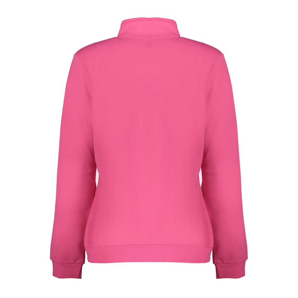 Norway 1963 Pink Cotton Women Sweater NO-31793-L