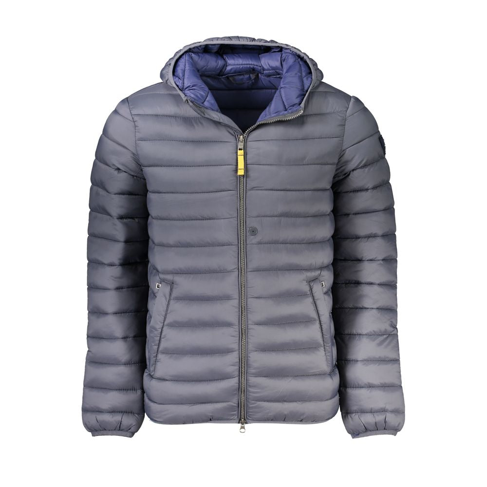 Armata Di Mare Gray Polyamide Jackets & Coat