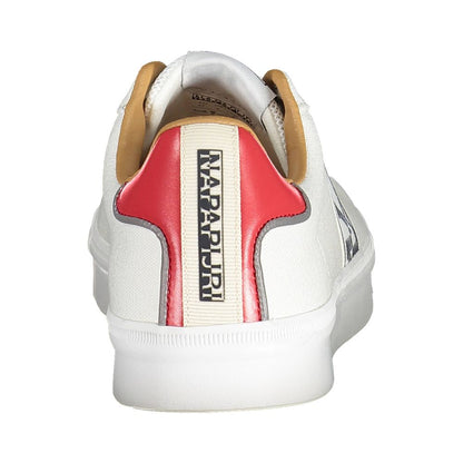 Napapijri White Polyester Men Sneaker