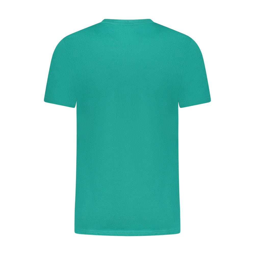 Cavalli Class Green Cotton T-Shirt CA-38692-M