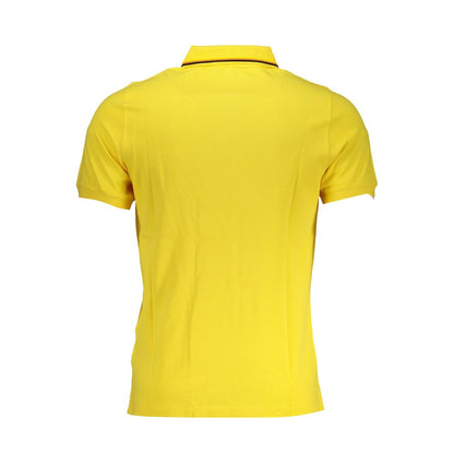 K-WAY Yellow Cotton Polo Shirt
