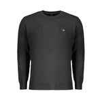 Norway 1963 Black Wool Men Sweater NO-32038-3XL