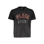 Plein Sport Black Cotton T-Shirt PL-37466-S