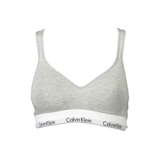 Calvin Klein Brown Cotton Women Bralette