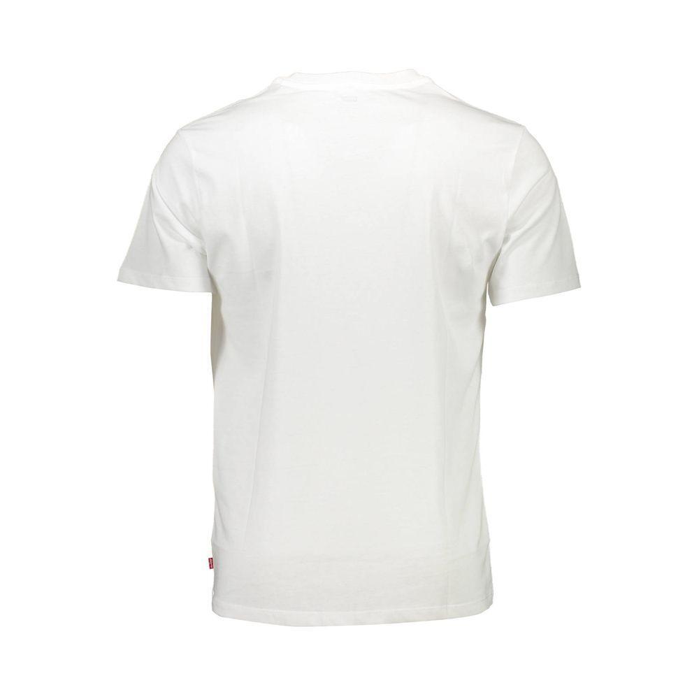 Levi's White Cotton Men T-Shirt LE-37842-XXL