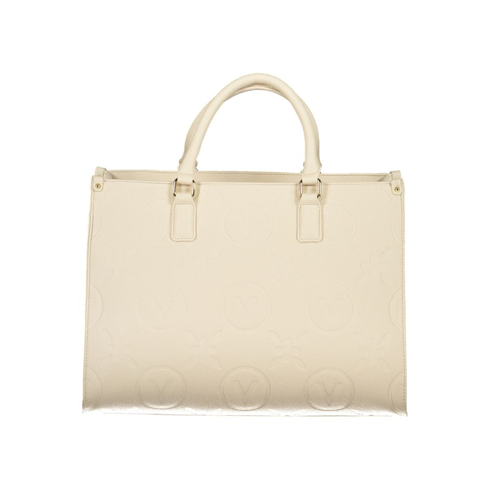 Mario Valentino Beige Polyethylene Handbag
