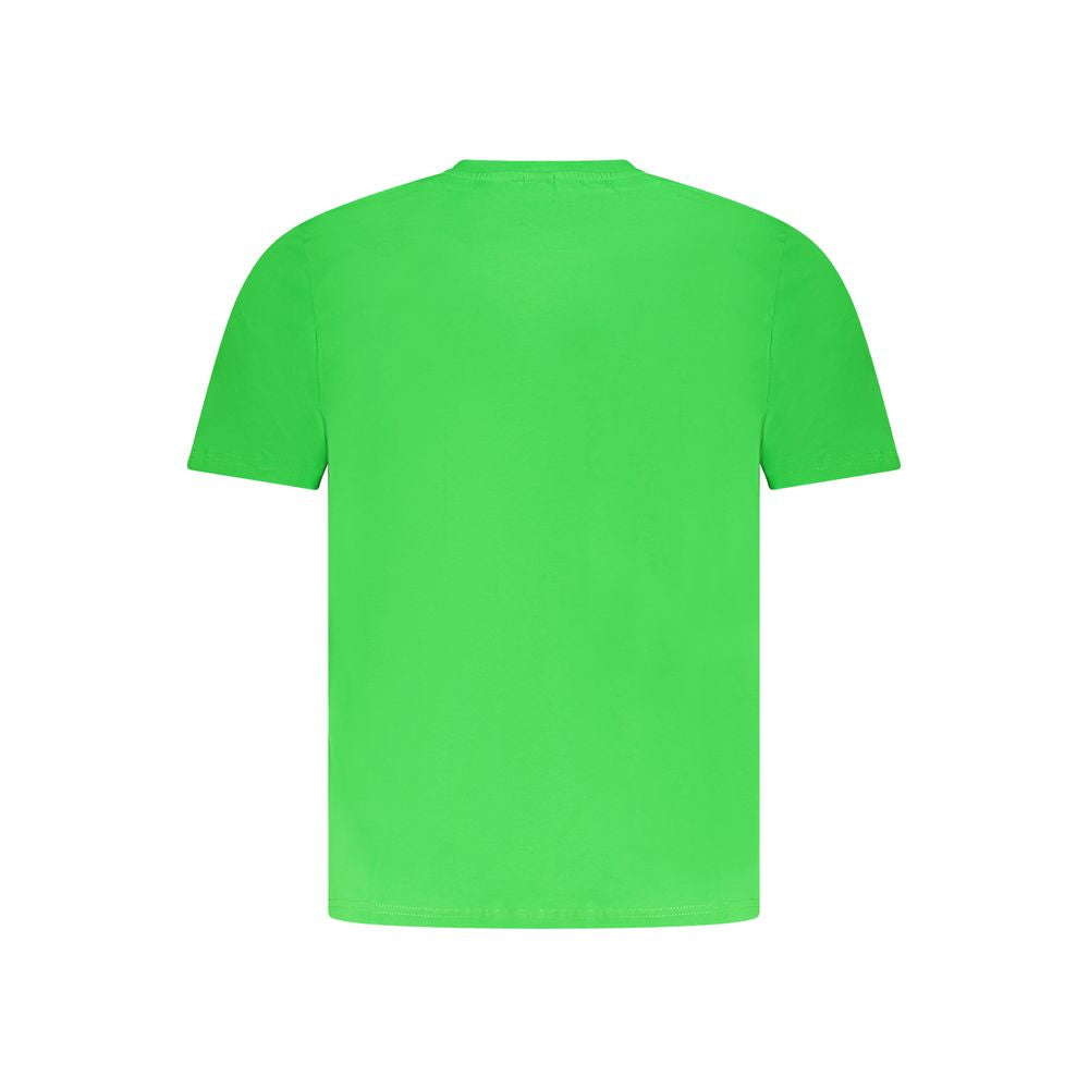 North Sails Green Cotton Men T-Shirt NO-35019-S