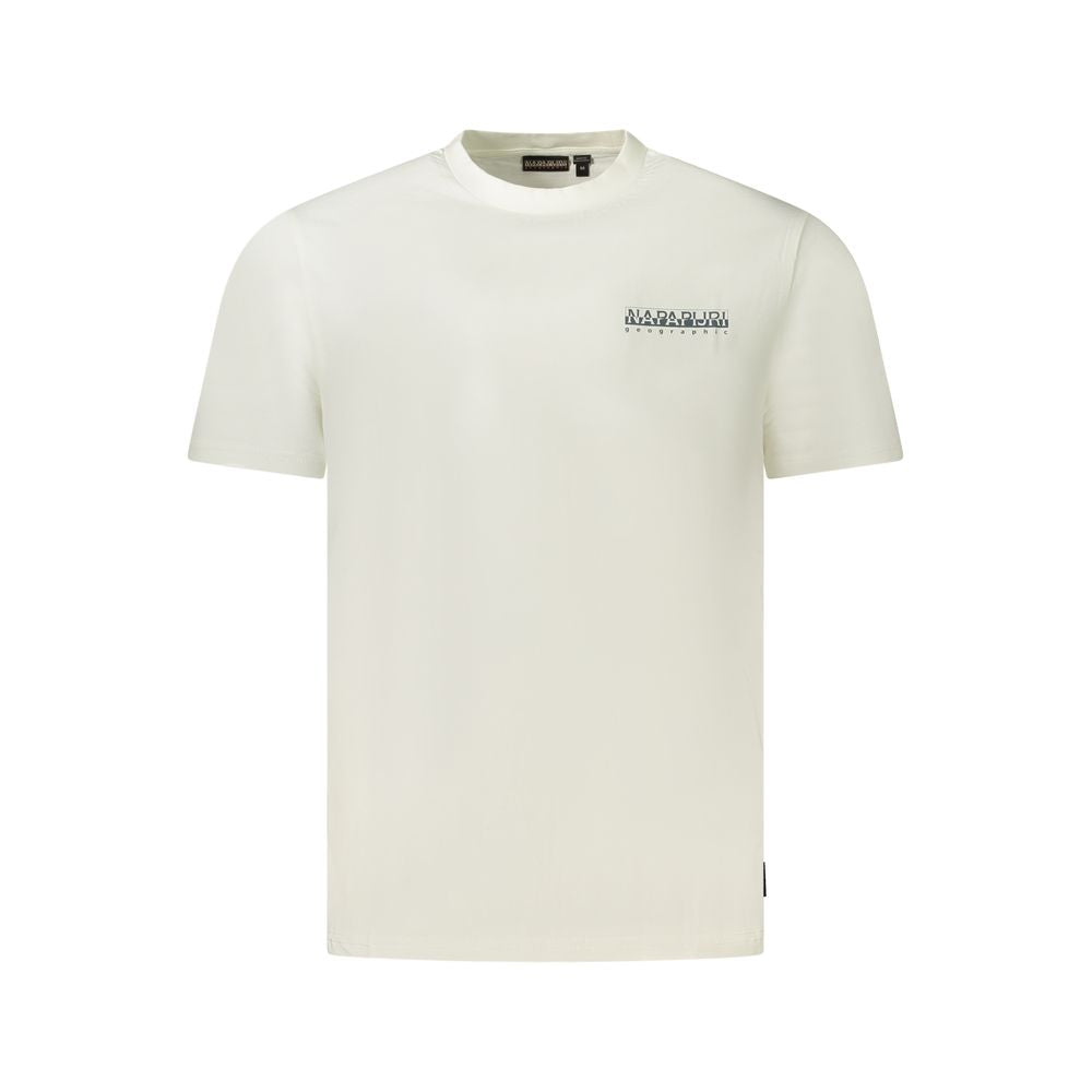 Napapijri White Cotton T-Shirt