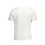 La Martina White Cotton Men T-Shirt LA-37631-M