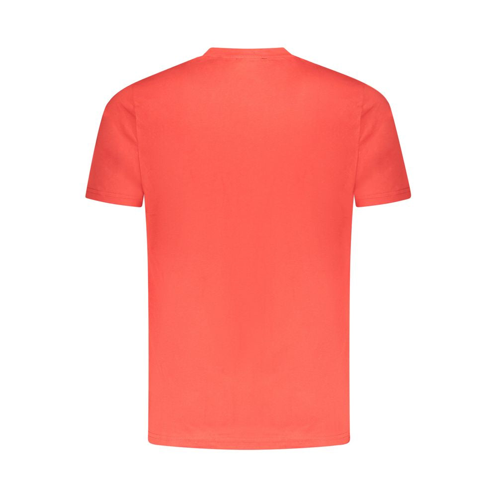 Cavalli Class Red Cotton T-Shirt