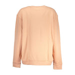 Cavalli Class Elegant Long-Sleeved Pink Fleece Sweatshirt CA-28644-XS