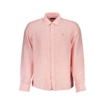 North Sails Pink Linen Shirt NO-29727-S