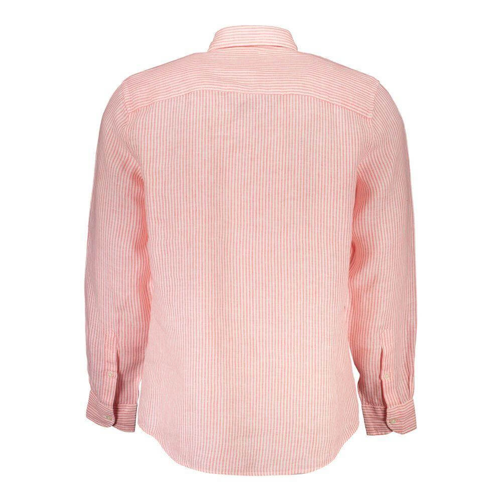 North Sails Pink Linen Shirt NO-29727-S