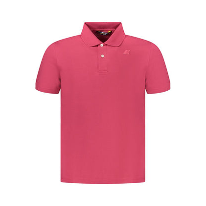 K-WAY Pink Cotton Polo Shirt