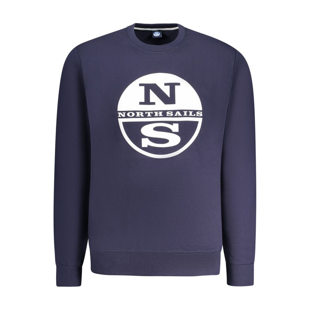 North Sails Blue Cotton Sweatshirt