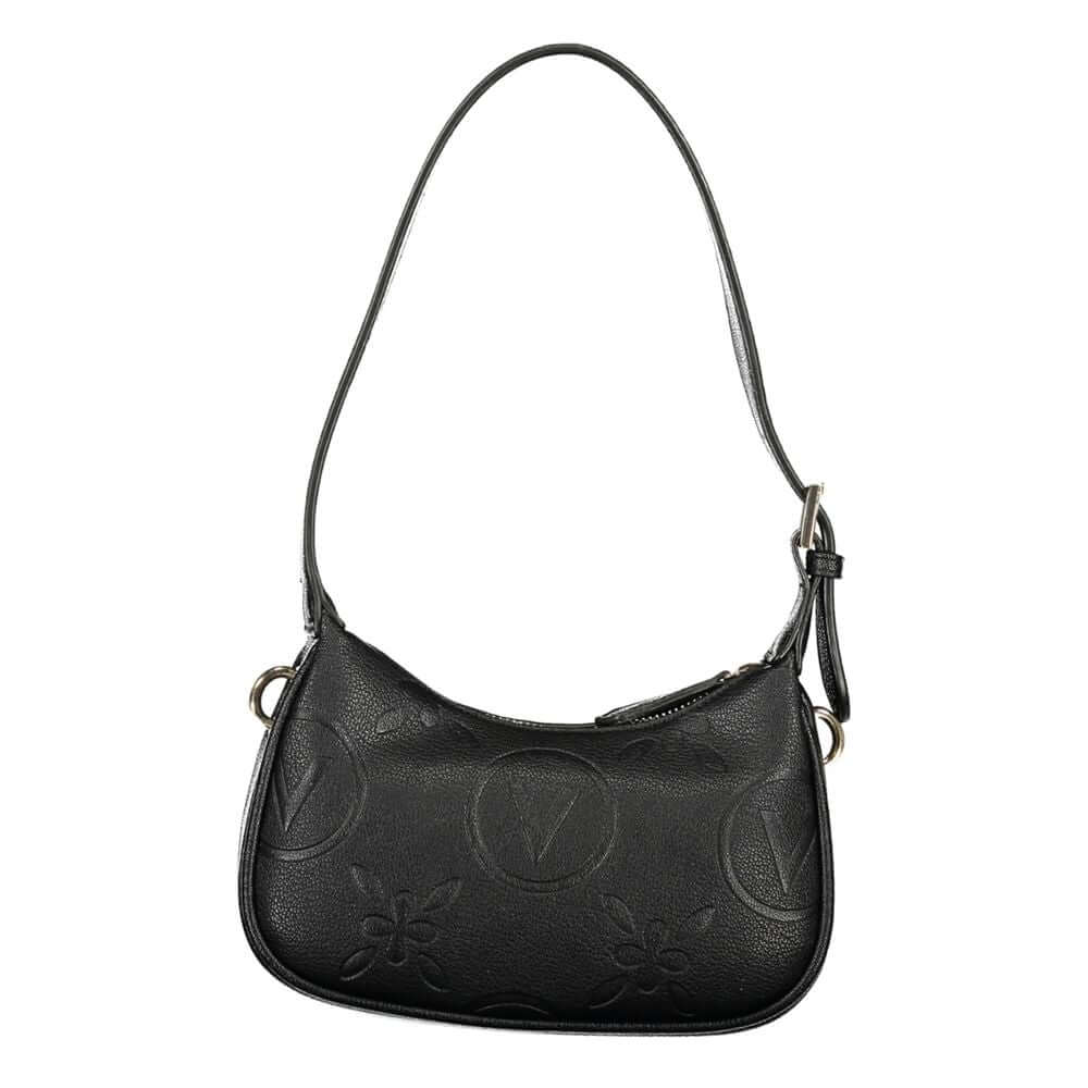 Front view with bag zipped and handles upright.