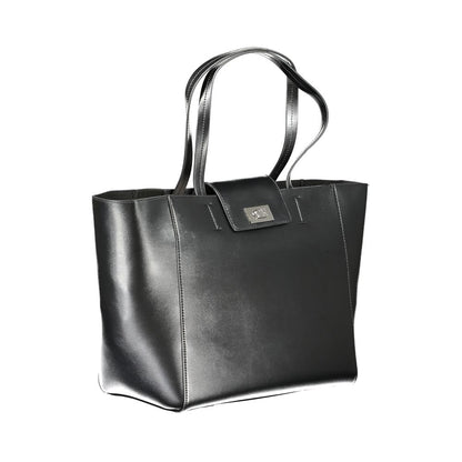 Calvin Klein Black Polyester Women Handbag