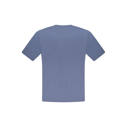 North Sails Blu Cotton Men T-Shirt