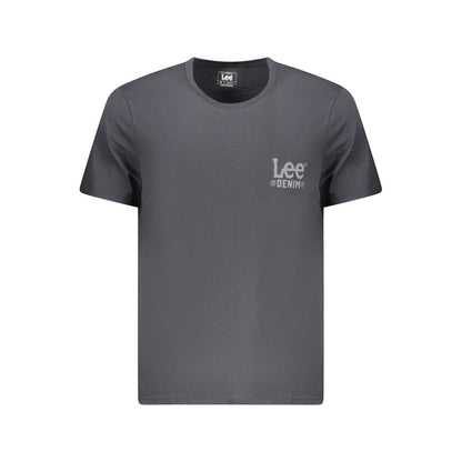 Lee Black Cotton T-Shirt