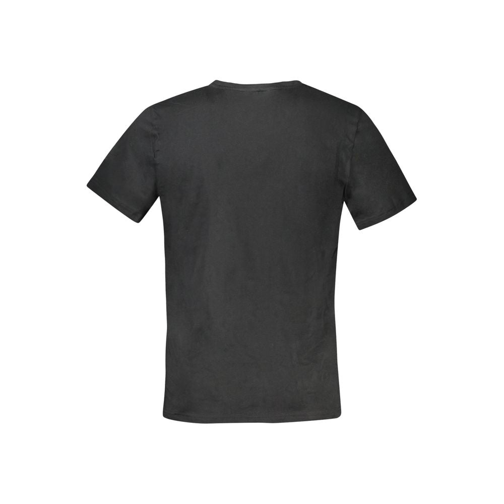 Tommy Hilfiger Black Cotton Men TShirt TO-32885-S