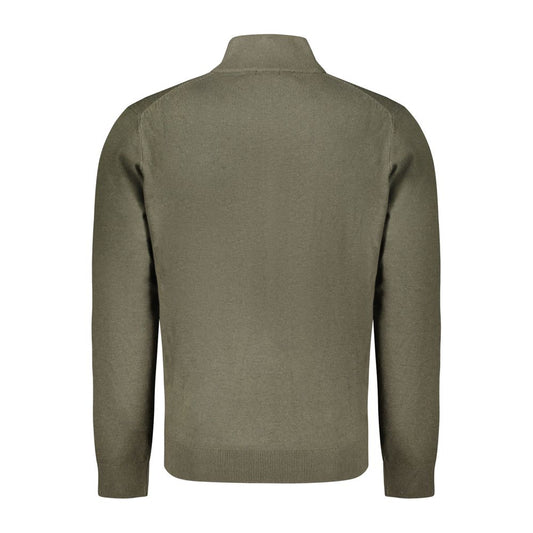 Norway 1963 Green Polyamide Men Cardigan NO-33180-XXL