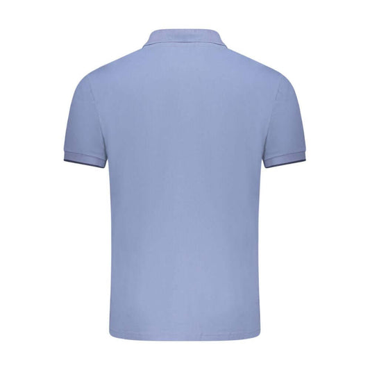 North Sails Blue Cotton Men Polo Shirt
