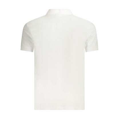Fila White Cotton Polo Shirt