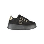 Laura Biagiotti Black Polyester Women Sneaker LA-36479-EU39/US9