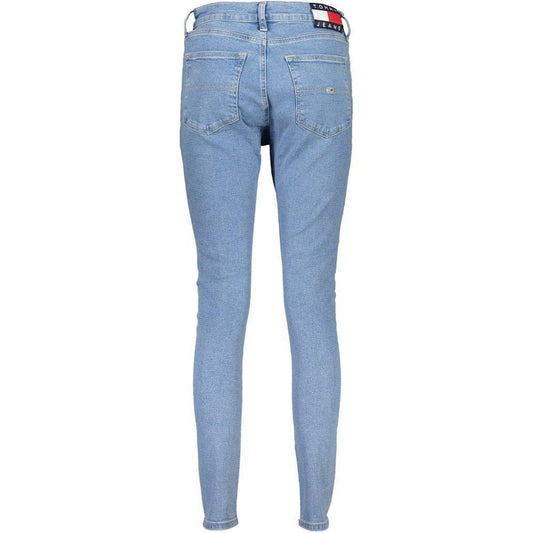 Tommy Hilfiger Blue Cotton Women Jeans TO-37731-W26 | L30