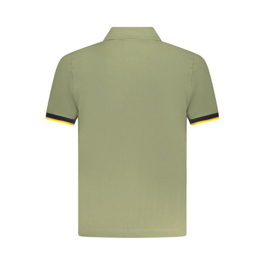 K-WAY Green Cotton Polo Shirt KW-38395-S