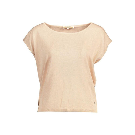Kocca Pink Polyester Women Top KO-12363-XS