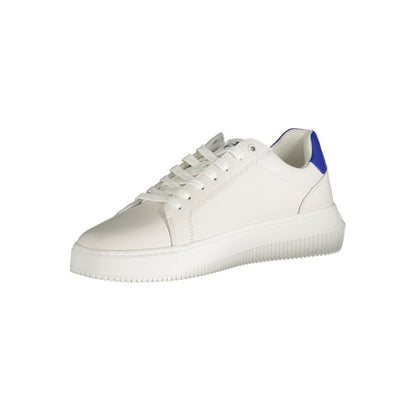 Calvin Klein White Leather Men Sneaker
