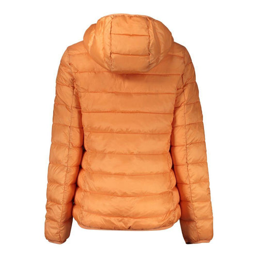 Norway 1963 Orange Polyamide Women Jacket NO-32996-L