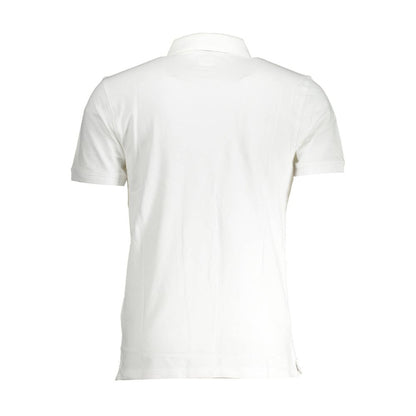 Levi's White Cotton Polo Shirt